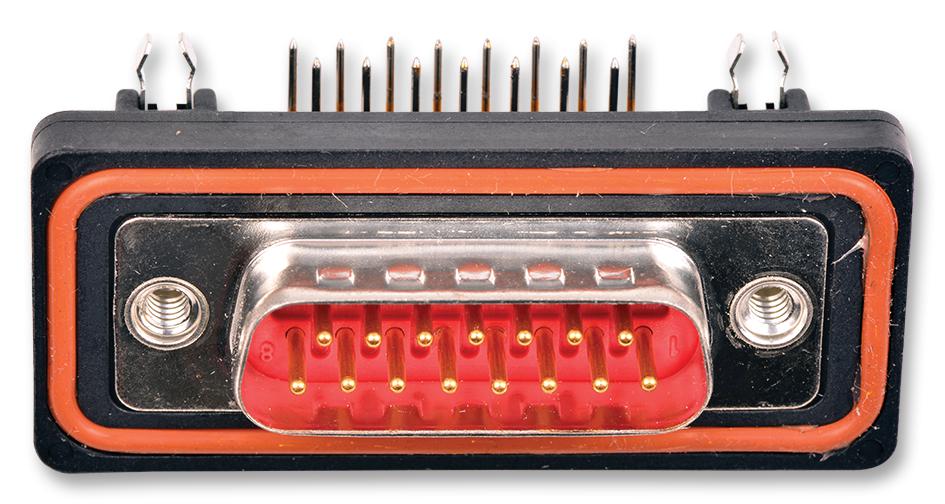 172704-0051 D SUB CONN, PLUG, 15POS, TH MOLEX / FCT