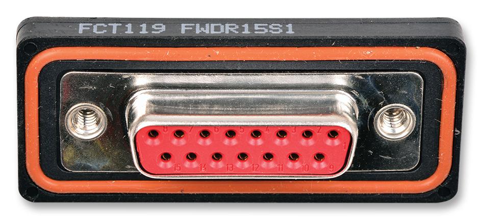 172704-0052 D SUB CONN, RCPT, 15POS, TH MOLEX / FCT