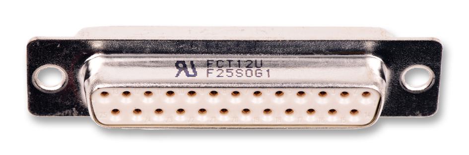 172704-0070 D SUB CONN, RCPT, 25POS, SOLDER MOLEX / FCT