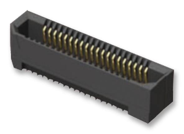 ERF8-040-01-L-D-RA-TR. CONNECTOR, RCPT, 80POS, 2ROW, 0.8MM SAMTEC