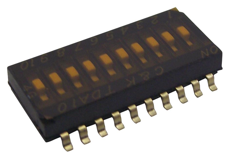 TDA10H0SB1 SWITCH DIP SEALED 10POS SMD C&K COMPONENTS