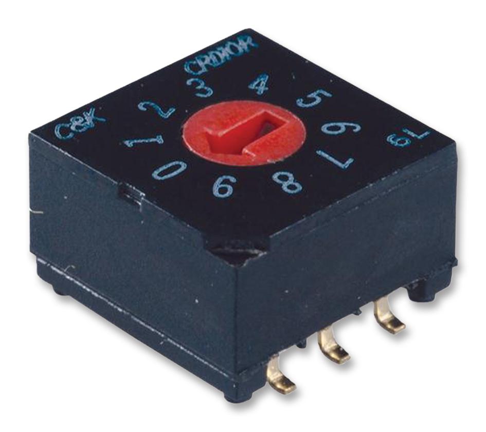 CRD16CM0SB SW ROTARY DIP HEX COMP SMT 20V C&K COMPONENTS