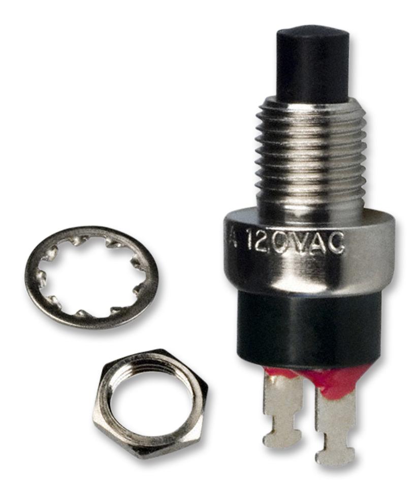 8551MZQE2 PB SWITCH, SPST, 3A, 120V, SOLDER C&K COMPONENTS