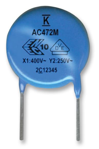 C911U471KUYDAA7317 CAP, 470PF, 10% KEMET
