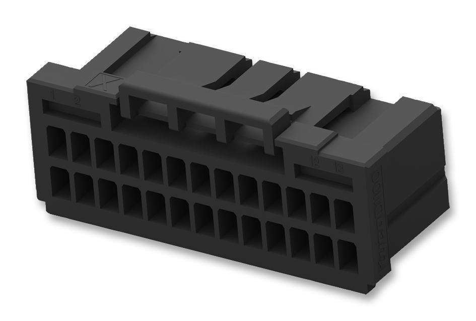 1-1827863-5 RCPT CONNECTOR HOUSING, GF POLYESTER TE CONNECTIVITY