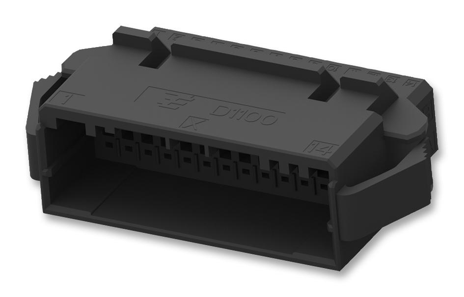 1-1903128-4 CONNECTOR HOUSING, PLUG, 28POS, 2MM TE CONNECTIVITY