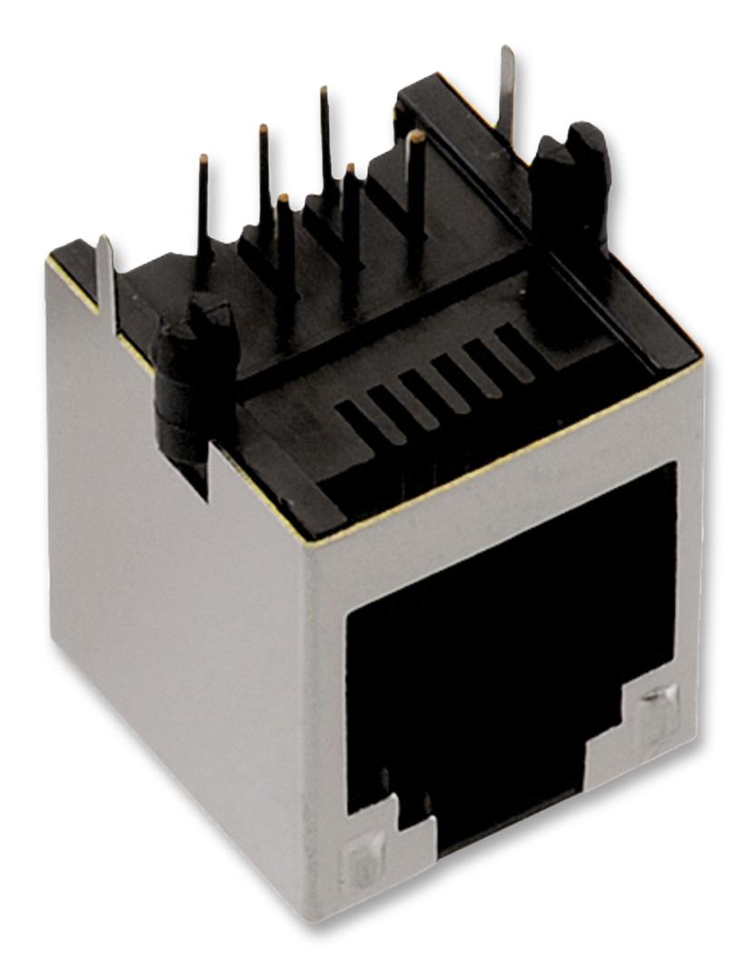 615006143221 CONN, MOD JACK, SHLD, 1PORT, 6P6C, CAT5 WURTH ELEKTRONIK