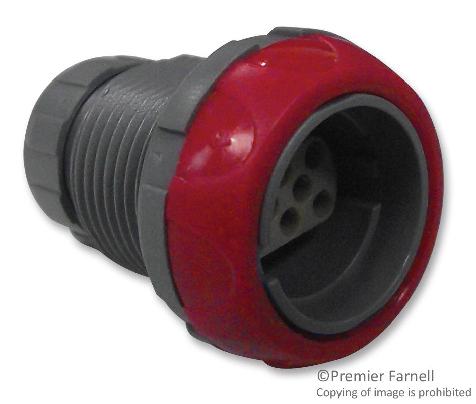 SKN.M22.GLLR CIRCULAR CONNECTOR, RCPT, 22POS, PANEL LEMO