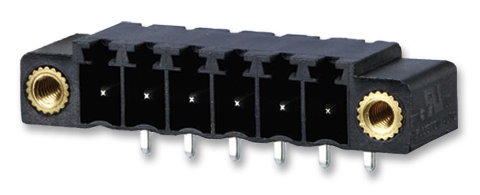 3139010657 CONNECTOR, HEADER, 6POS, 1ROW, 3.81MM METZ CONNECT