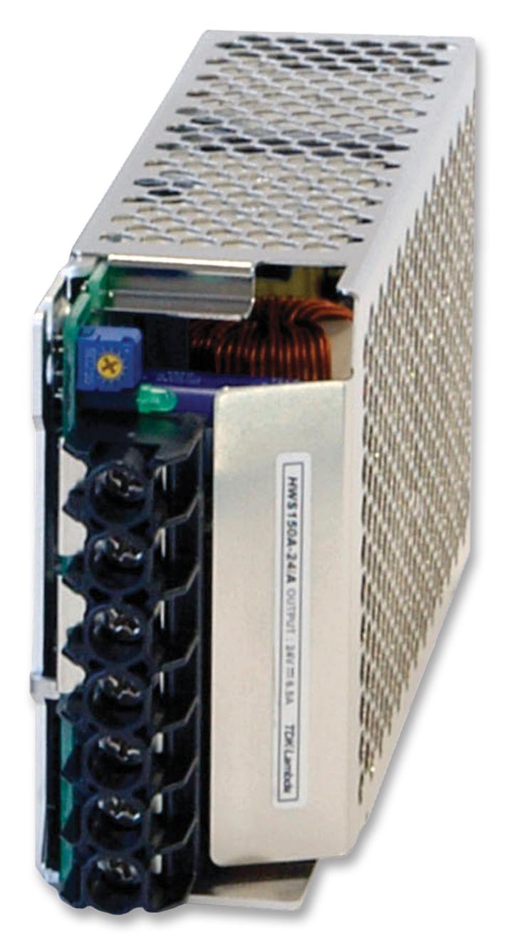 HWS-150A-5/A AC-DC CONV, 1 O/P, 5V, 30A, 150W TDK-LAMBDA