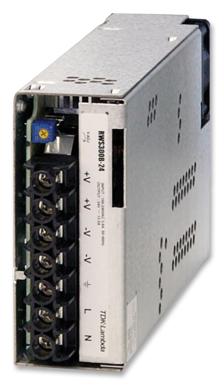 RWS-300B-24 AC-DC CONV, 1 O/P, 24V, 12.5A, 300W TDK-LAMBDA