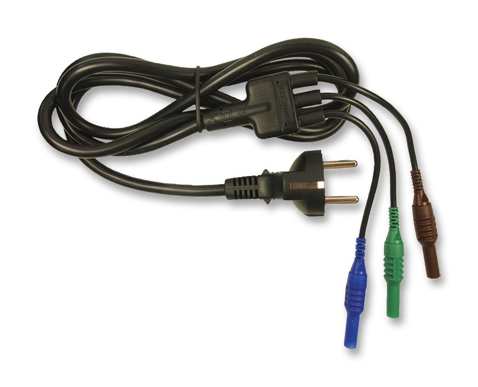 CIH29950 POWER CORD, SCHUKO MAINS PLUG-3X4MM PLUG CLIFF ELECTRONIC COMPONENTS