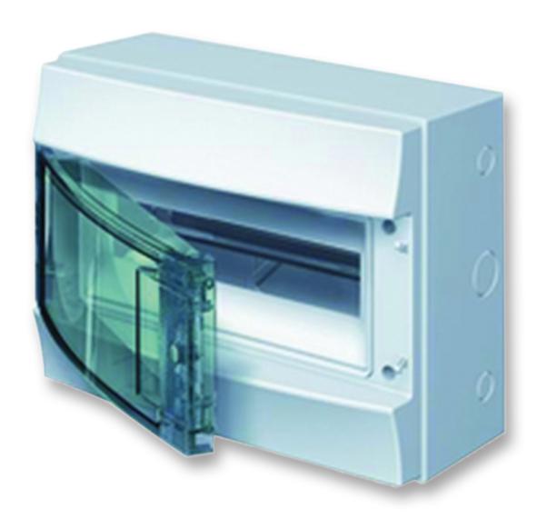1SL1212A00 WALLMOUNT ENCLOSURE, THERMOPLASTIC, GREY ABB
