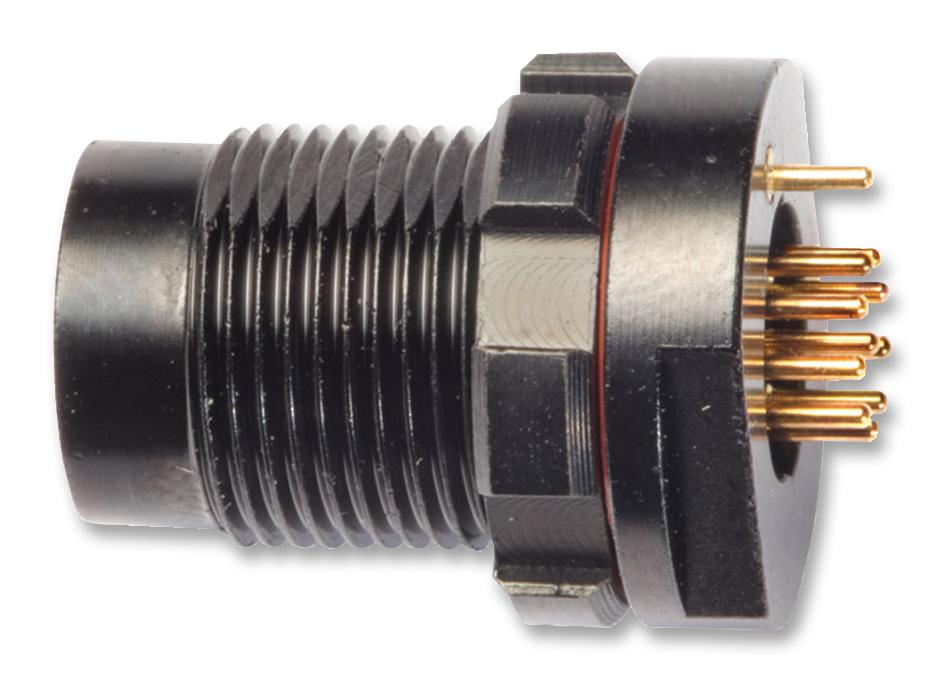 ABSC24AB0420PN CIRCULAR CONNECTOR, RCPT, 4-20, FLANGE TT ELECTRONICS / AB CONNECTORS