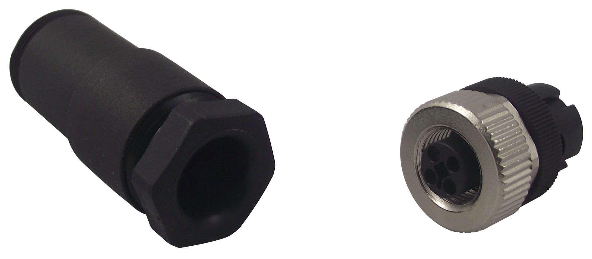 SACC-M12FST-3PECON-PG11-M SENSOR/ACTUATOR SOCKET, M12, 4POS PHOENIX CONTACT
