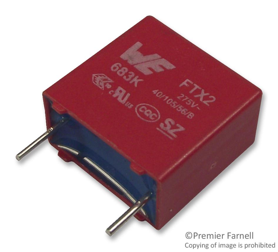 890324023025CS CAP, 0.15µF, 275VAC, 10%, PP WURTH ELEKTRONIK