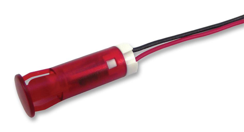 QS83XXHR220 INDICATOR, LED PANEL MNT, 8MM, RED APEM