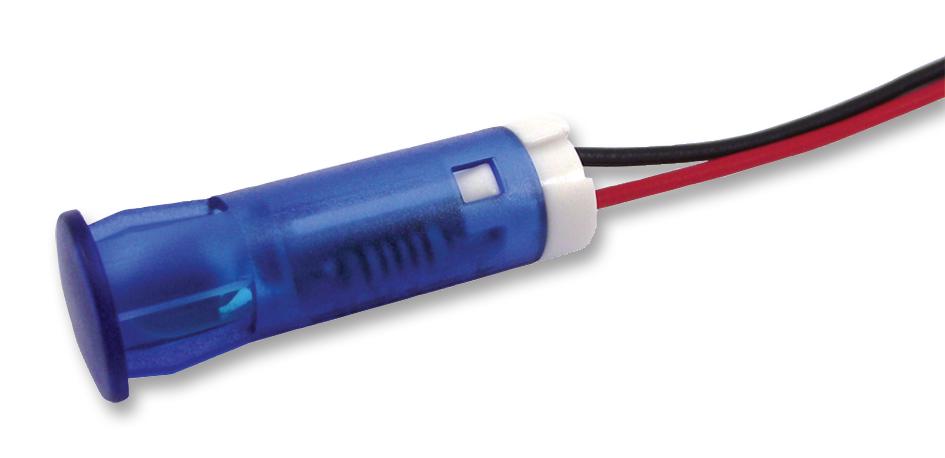 QS83XXHB110 INDICATOR, LED PANEL MNT, 8MM, BLUE APEM