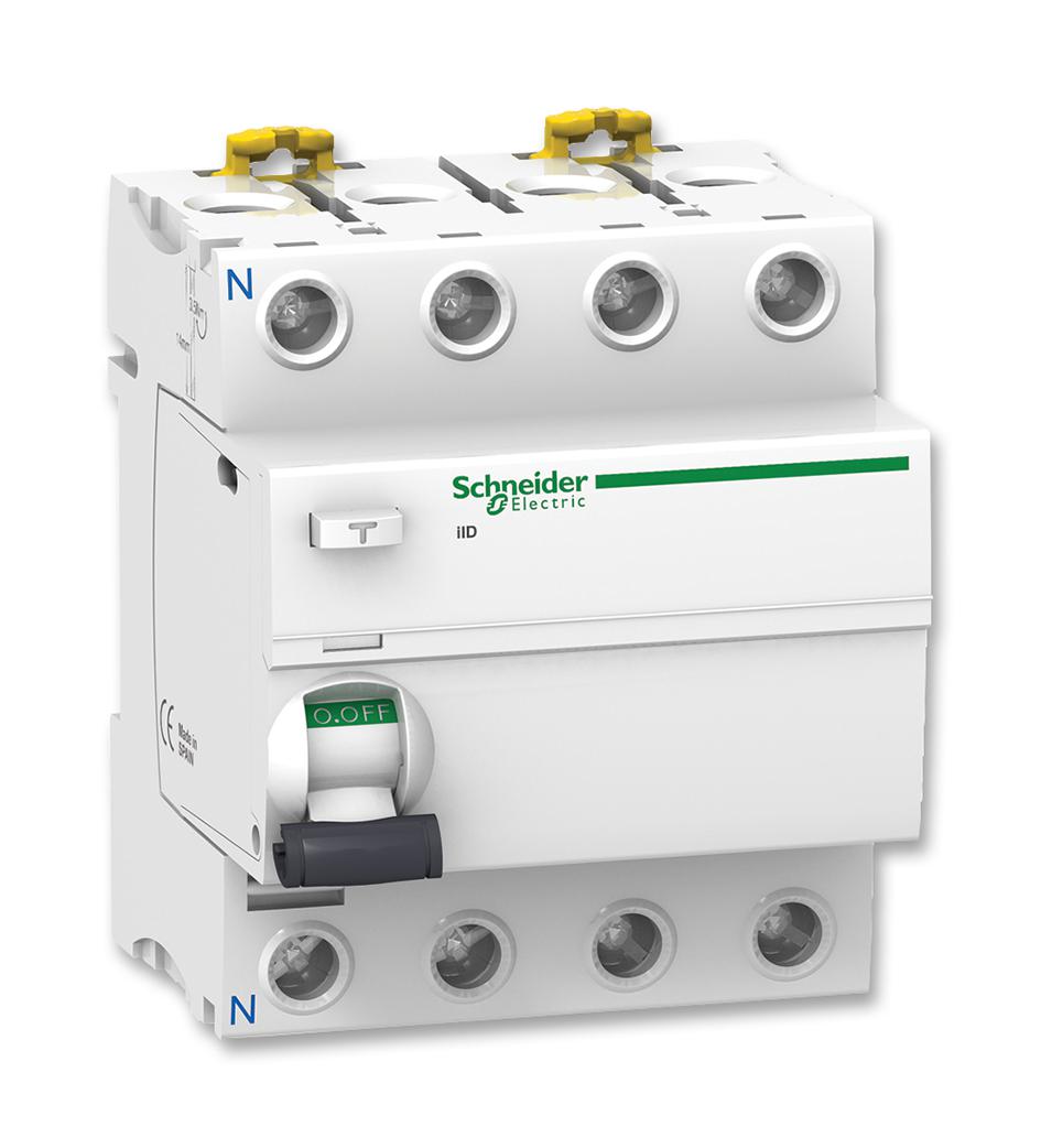 A9R12463 EARTH LEAKAGE PROTECTOR, 4P, 63A, 415VAC SCHNEIDER ELECTRIC