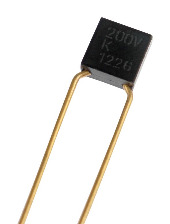 C052H100J2G5GA CAP, 10PF, 200V, 5%, C0G/NP0 KEMET