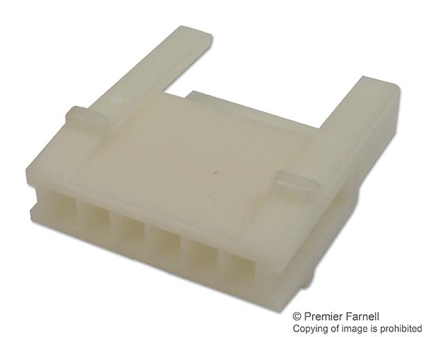 172211-5 WTB HOUSING, HEADER, 5POS, 1ROW, 2.5MM AMP - TE CONNECTIVITY