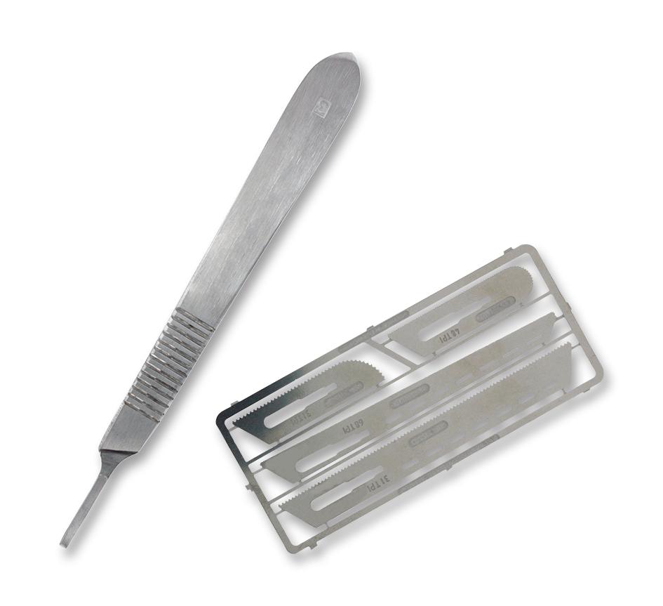 PKN0008/K PRECISION SAW SET W/ SCALPEL HANDLE MODELCRAFT