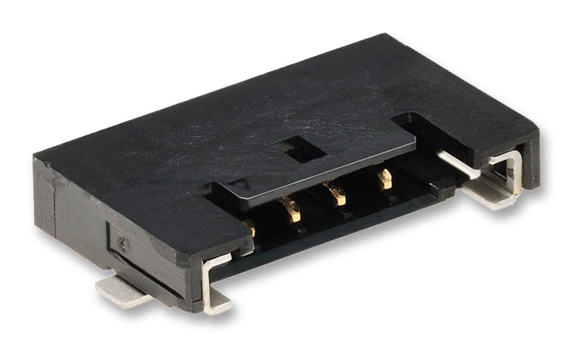 503763-0491 CONNECTOR, HEADER, 4POS, 1ROW, 1MM MOLEX
