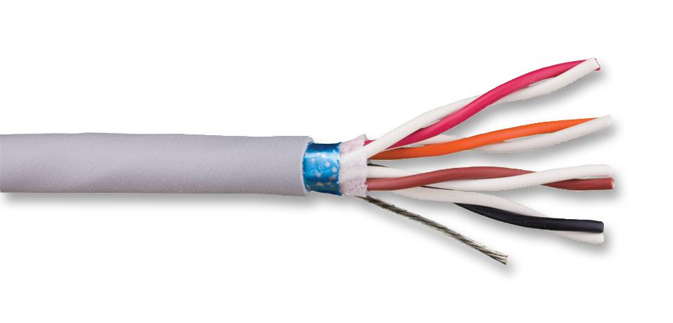 78373 SL005 SHLD MULTIPAIR, 3 PAIR, 0.241MM2, 30.5M ALPHA WIRE