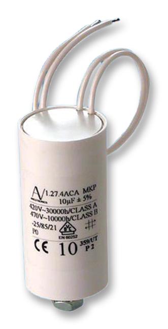 C274ACF4200LF0J CAP, 2µF, 470VAC, 5%, PP, CAN KEMET