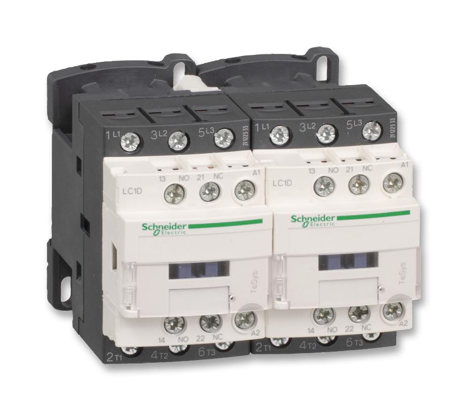 LC2D12BD CONTACTOR, 3PST-NO, 24VDC, DINRAIL SCHNEIDER ELECTRIC