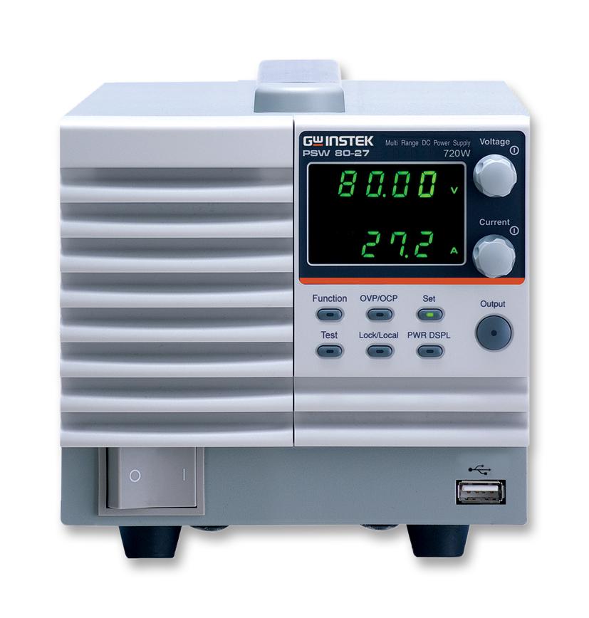 PSW 80-27 POWER SUPPLY, 1CH, 80V, 27A, PROG GW INSTEK