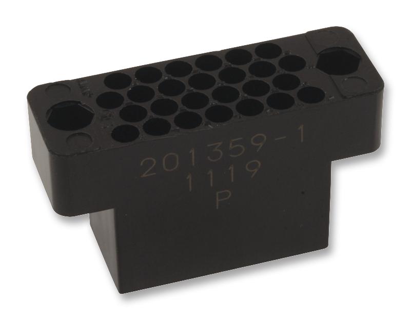 201359-1 PLUG & SOCKET CONN HOUSING, PHENOLIC-GF AMP - TE CONNECTIVITY