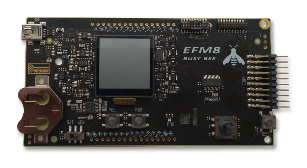 SLSTK2020A DEV BOARD, BUSY BEE MCU SILICON LABS
