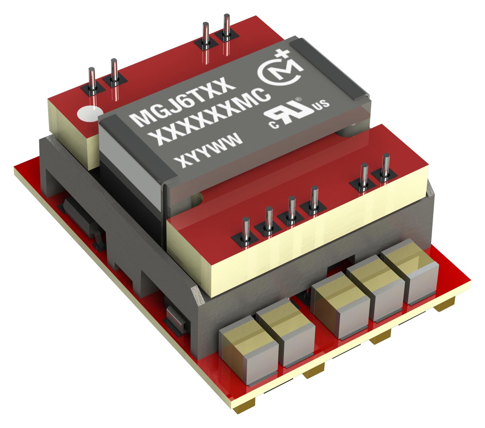 MGJ6T12150505MC-R7 DC-DC CONVERTER, MEDICAL, 3 O/P, 6W MURATA POWER SOLUTIONS