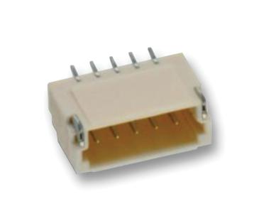665110131822 CONNECTOR, HEADER, 10POS, 1ROW, 1MM WURTH ELEKTRONIK