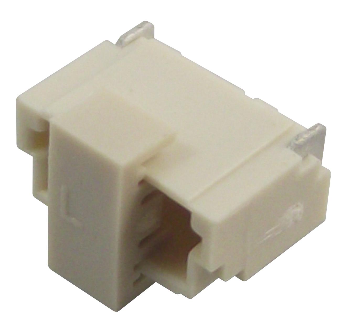 665304124022 CONNECTOR, HEADER, 4POS, 2ROW, 2.54MM WURTH ELEKTRONIK