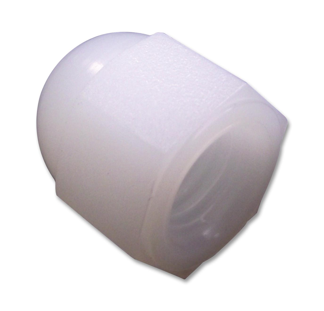 TR NNE 1587 M6 NUT, NYLON, DOMED HEX, M6, PK100 TR FASTENINGS