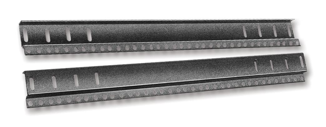 PMR9448 PANEL MOUNTING RAIL, STEEL, PK2 BUD INDUSTRIES