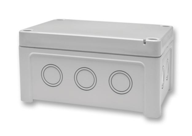 TAM 131007 ENCLOSURE ENCLOSURE, BOX, ABS, GREY FIBOX