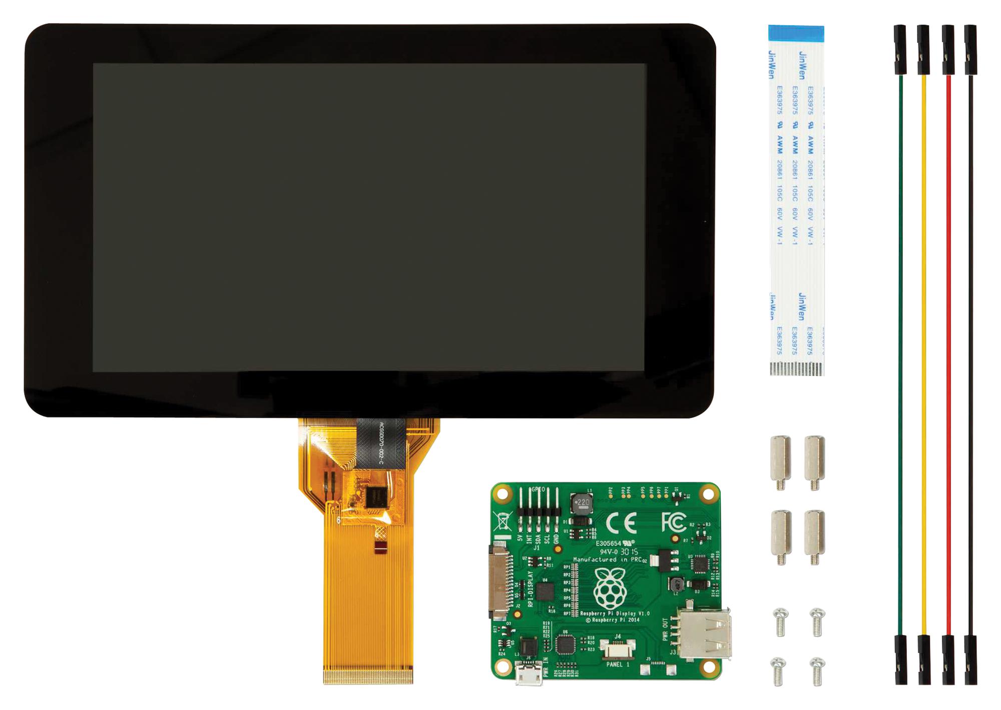 RASPBERRYPI-DISPLAY. TOUCH SCREEN, RASPBERRY PI, 7INCH RASPBERRY-PI