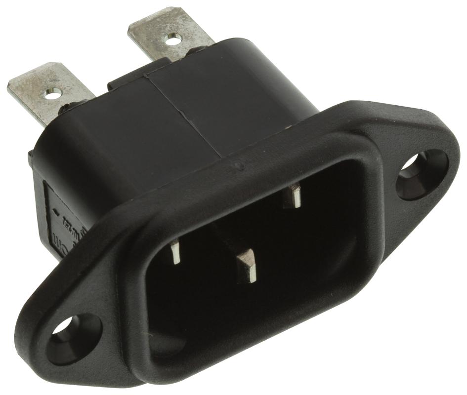 6ESRM-3 CONNECTOR, POWER ENTRY, PLUG, 15A, 250V CORCOM - TE CONNECTIVITY