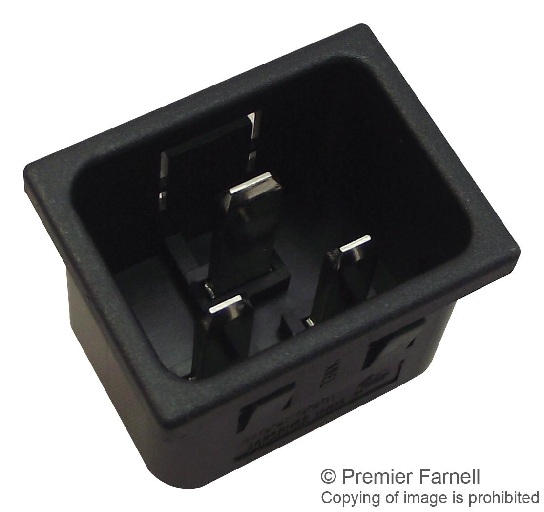 20ESRMC2 CONNECTOR, POWER ENTRY, PLUG, 20A, 250V CORCOM - TE CONNECTIVITY