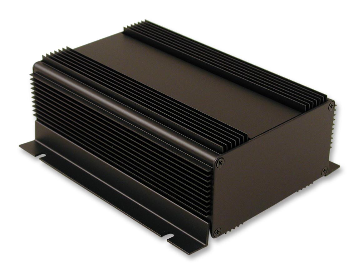 1455NHD1601BK EXTRUDED HEAT DISSAPATING ENCLOSURE, BLK HAMMOND
