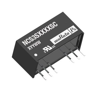 NCS3S4805SC DC-DC CONVERTER, 5V, 0.6A MURATA POWER SOLUTIONS
