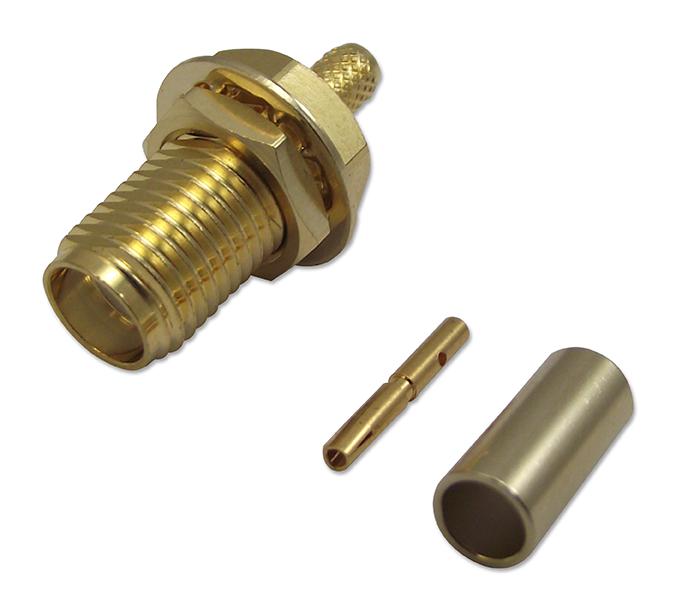 MC23592 RF COAXIAL, SMA, JACK, 50 OHM, PANEL MULTICOMP PRO