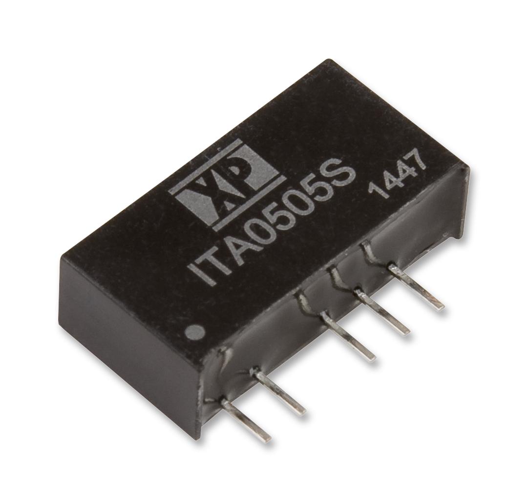 ITA0512S DC-DC CONVERTER, 2 O/P, 1W, SIP XP POWER