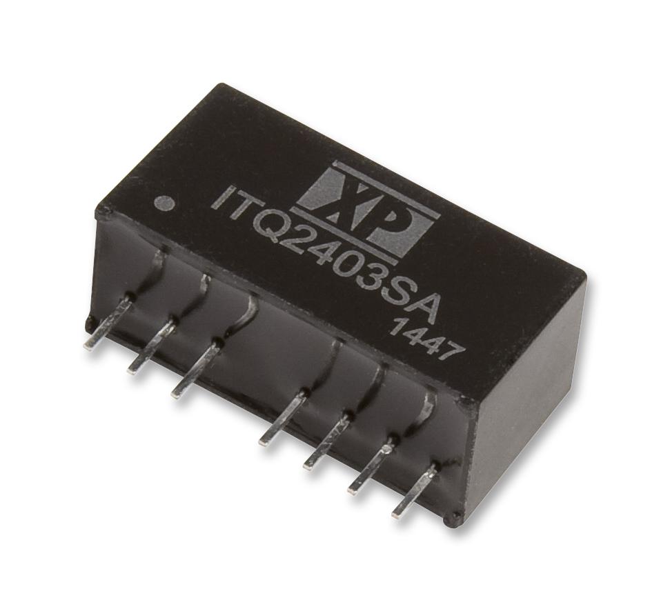 ITQ4812S DC-DC CONVERTER, 2 O/P, 6W, SIP XP POWER