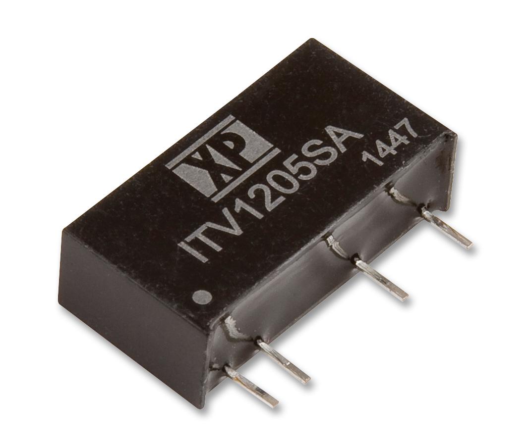 ITV2415S DC-DC CONVERTER, 2 O/P, 1W, SIP XP POWER
