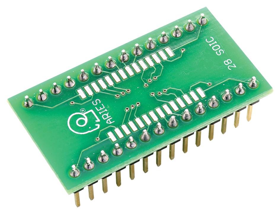 LCQT-SOIC28 IC ADAPTOR, 28-SOIC TO DIP, 2.54MM ARIES