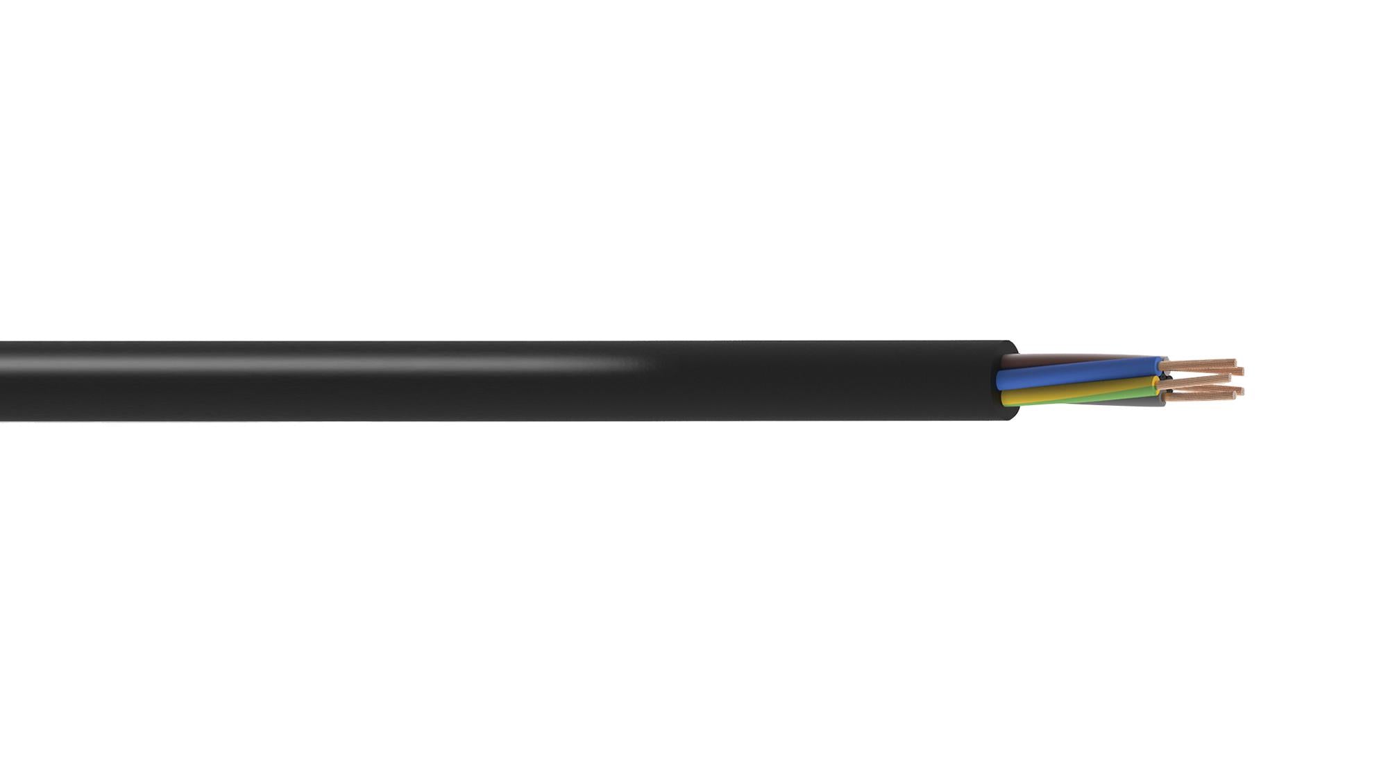 PP000946 CABLE, UNSHLD FLEX, 3COND, 6MM2, 50M MULTICOMP PRO